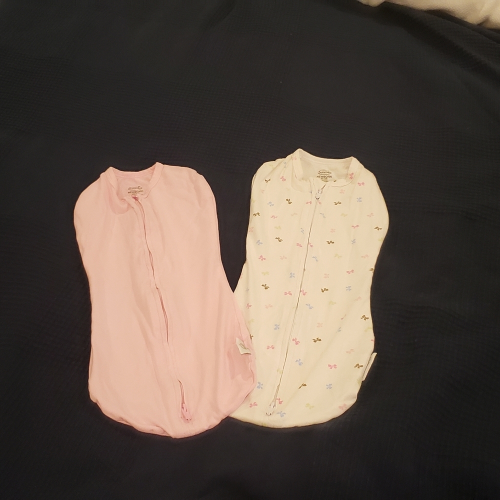 Set of 2 Summer Newborn Sleepsacks